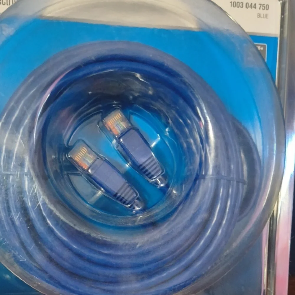 Commercial Electric Blue CAT5e Patch Cord 1003 044 750 25 ft